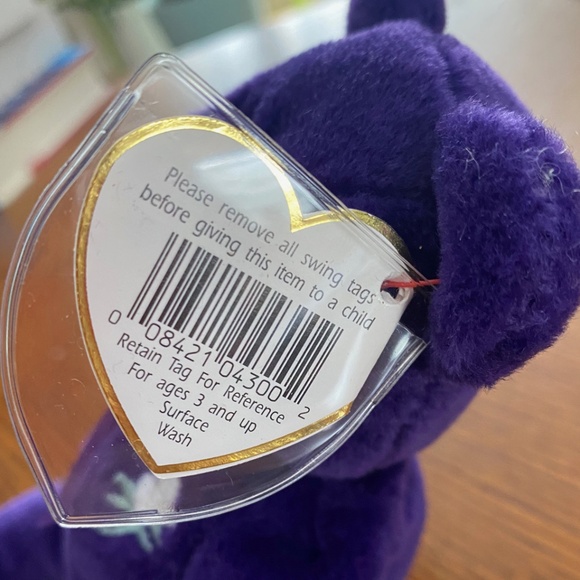 Collectible TY Beanie Baby PRINCESS in honor of Princess Diana - Picture 2 of 8
